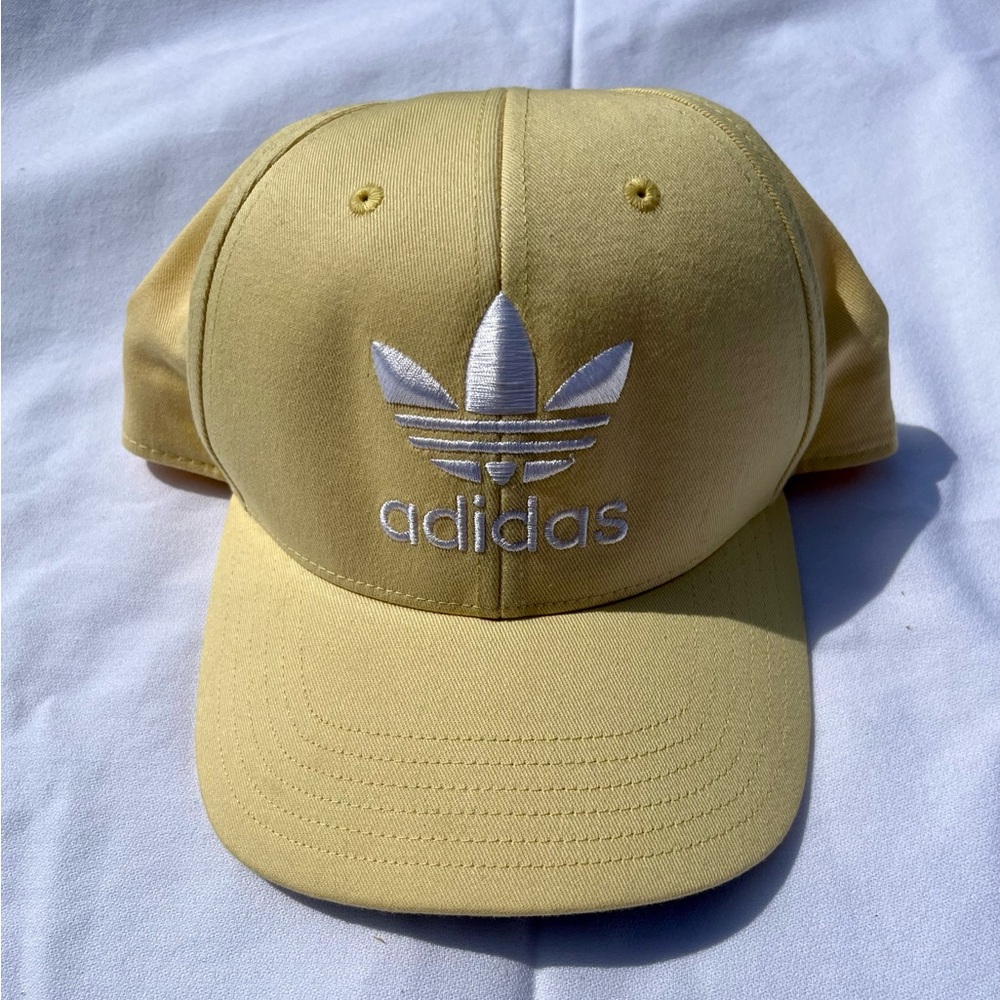 ADIDAS Yellow/Gold Strap-Back Hat